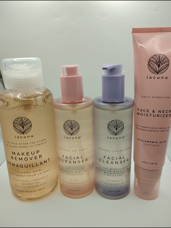 Lacuna Other - Lacuna Facial Cleanser, Moisturizer, & Makeup Remover Bundle